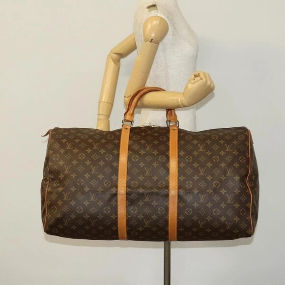 LOUIS VUITTON Monogram Keepall 60 Boston Bag - Picture 1 of 15